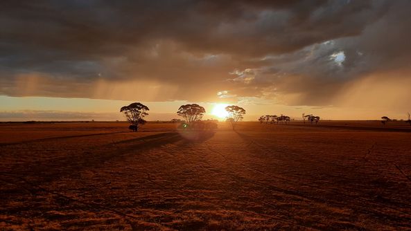 Australien Sonnenuntergang