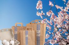 Jetzt vom Frühlingsrabatt aufs Verpackungsmaterial profitieren.